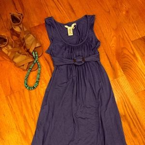 Max Studio Blue sleeveless dress